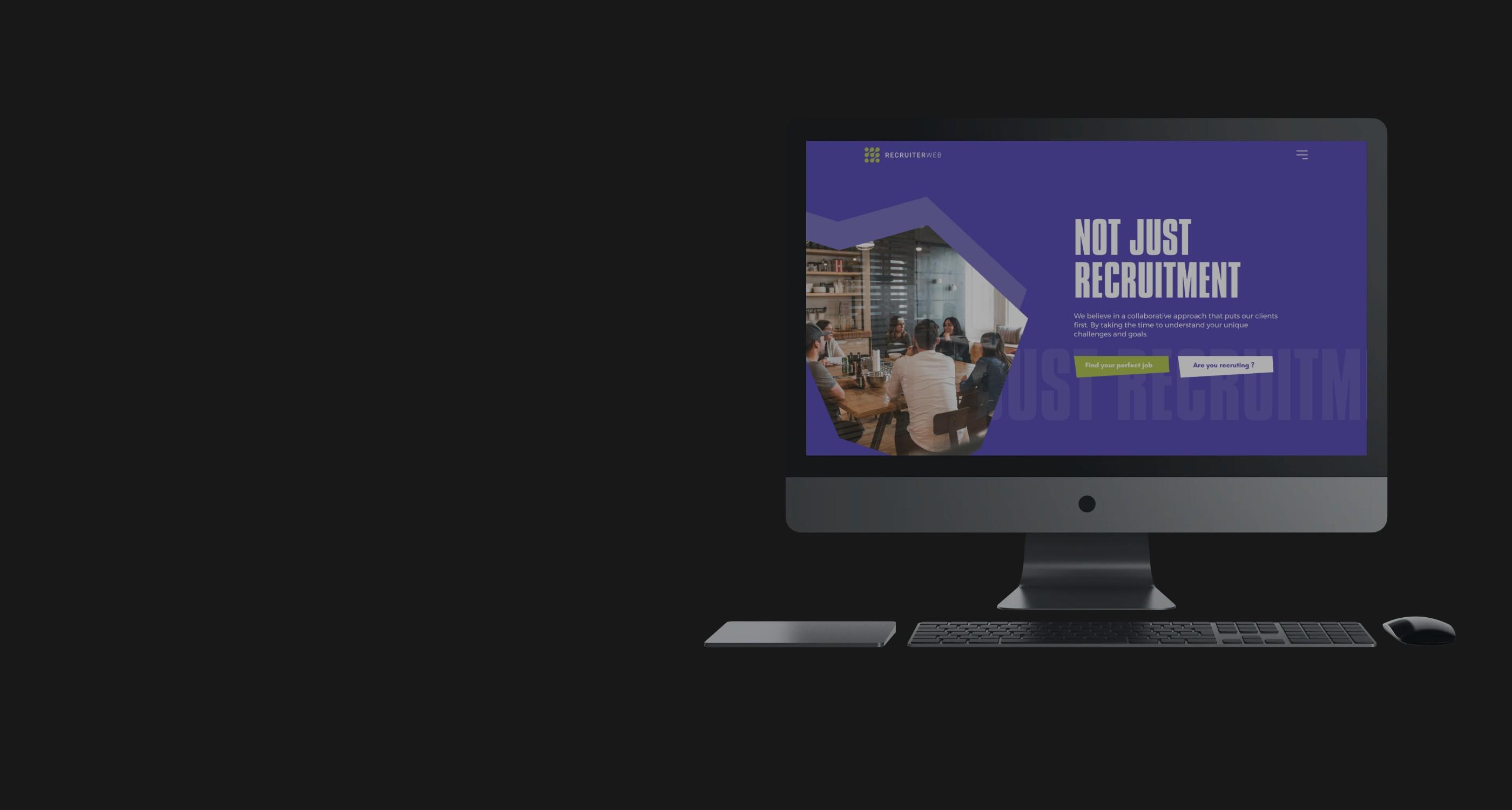 Semi-Bespoke Recruitment Website Design